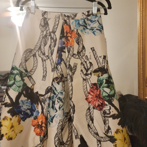 Tibi NYC Silk Skirt Size 2 - Picture 2 of 6